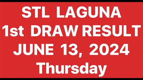 stl jueteng result today|STL Result Today, June 13, 2024 .
